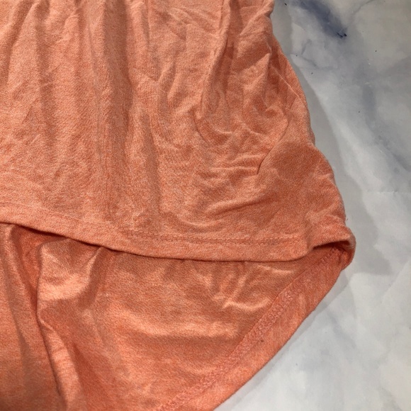 Lularoe Solid Peach Irma Short Sleeve Tunic - Picture 8 of 8